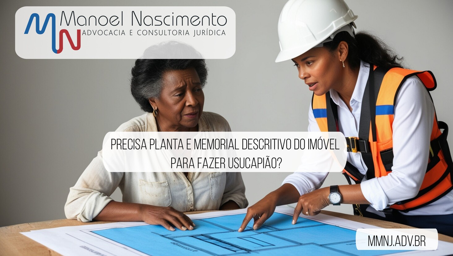 Precisa planta e memorial descritivo do imóvel para fazer usucapião?