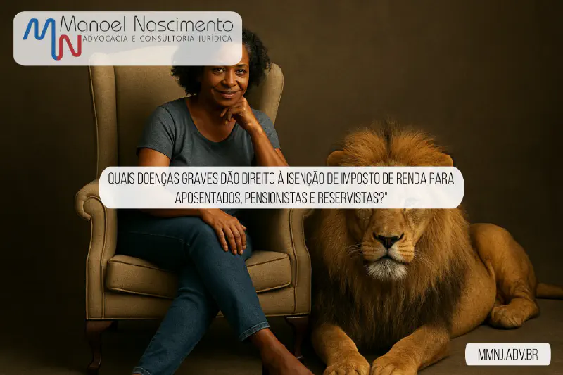 Quais doenças graves dão direito à isenção de Imposto de Renda para aposentados, pensionistas e reservistas?